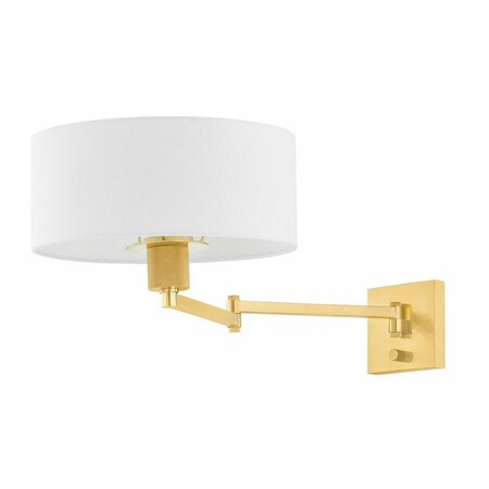 HUDSON VALLEY sammy Wall sconce BKO1600-AGB